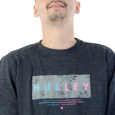 Blusão de Moletom Hurley Inside - Masculino - Foto 3