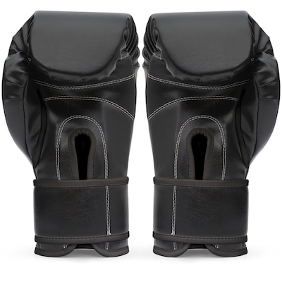 Luva de Muay Thai 12 Oz Expressive Black Gorilla Boxe Kickboxing Fight MMA Combate Profissional - Foto 5