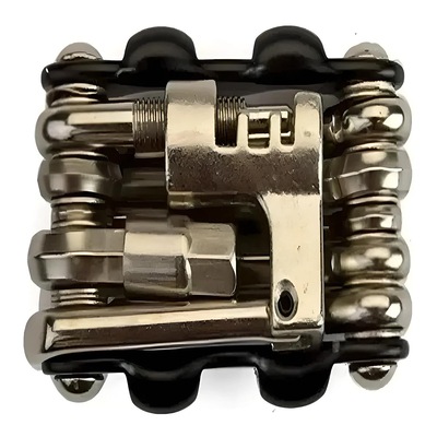 Kit de Chave Ferramentas Emergência Para Bicicleta com 12 Funções - Foto 4