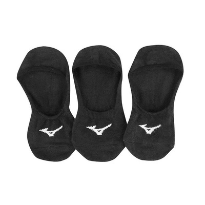 Meia Cano Invisível  Mizuno Training - 3 Pares - Unissex - Foto 1