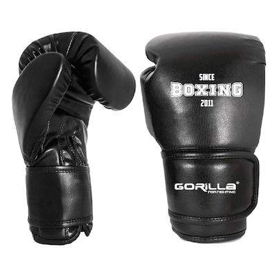 Kit Boxe Luva 12 Oz + Bandagem Elástica + Protetor Bucal Moldável Gorilla - Foto 3