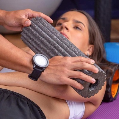Rolo De Massagem De Liberação Miofascial 3 em 1 T226 Acte Sports - Foto 6
