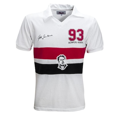 Camisa do São Paulo Telê Santana 1993 Liga Retrô- Masculina - Foto 1