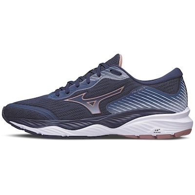 Tênis Mizuno Wave Falcon 4 Azul Marinho Feminino - Foto 2