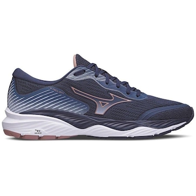 Tênis Mizuno Wave Falcon 4 Azul Marinho Feminino - Foto 1