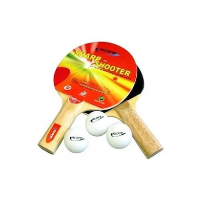 Kit de Tênis de Mesa Klopf Sharp Shooter com Raquete + Bola - Foto 1