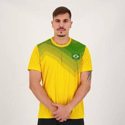 Camisa do Brasil Futfanatics Régia - Masculina - Foto 1