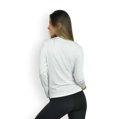Camiseta Lavicta Manga Longa Fitness Dry Fit - Feminina - Foto 2