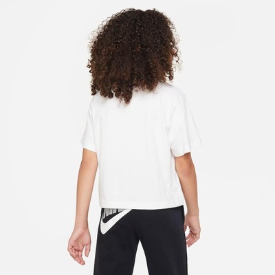 Camiseta Nike Sportswear Tee Boxy Older Kids - Infantil - Foto 2