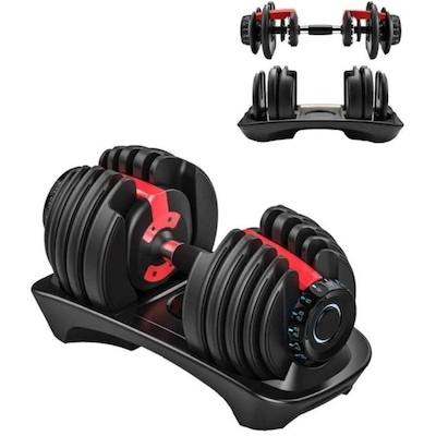 Dumbbell Regulável 24Kg Ajustável Yangfit - Foto 1