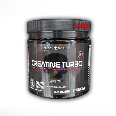 Kit Black Skull com Whey Turbo - 907g + Creatina Turbo - 150g - Foto 3