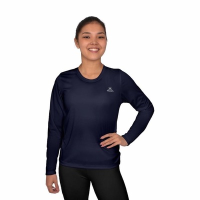 Camiseta Muvin Dry Basic LS Manga Longa FPS50 - Feminino - 3 Unds - Foto 2
