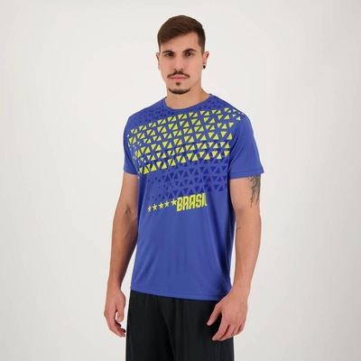 Camisa do Brasil Futfanatics Five Star - Masculina - Foto 2