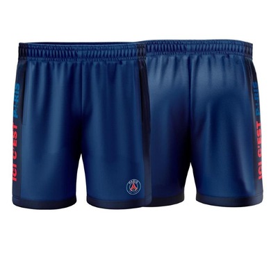 Conjunto PSG Torcedor Braziline - Camisa Clove + Short - Infantil - Foto 4