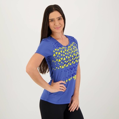 Camisa do Brasil Futfanatics Five Star - Feminina - Foto 2