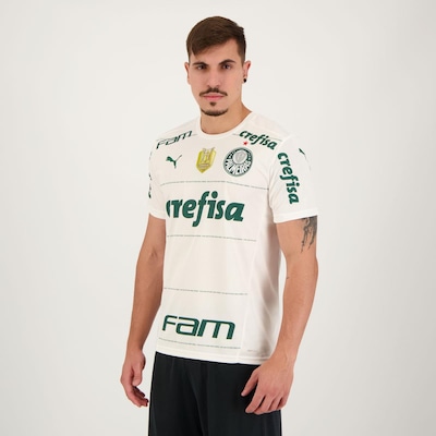 Camisa do Palmeiras Puma II 2022 Campeão Brasileiro - Masculina - Foto 5