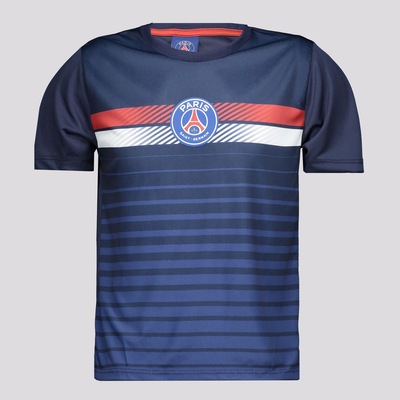 Camisa do PSG Futfanatics Chalk - Infantil - Foto 1