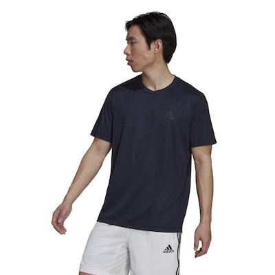 Camiseta adidas Designed To Move 3-Stripes - Masculina - Foto 1