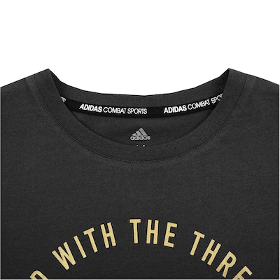 Camiseta adidas Community Line Combat Sports - Masculina - Foto 2