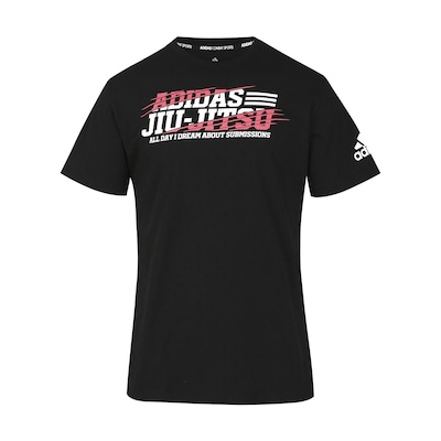 Camiseta adidas Generic Jiu-Jitsu - Masculina - Foto 1
