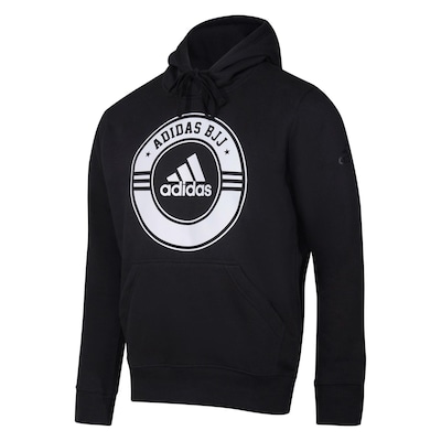 Blusão de Moletom com Capuz adidas Combat Sports BJJ - Masculina - Foto 2
