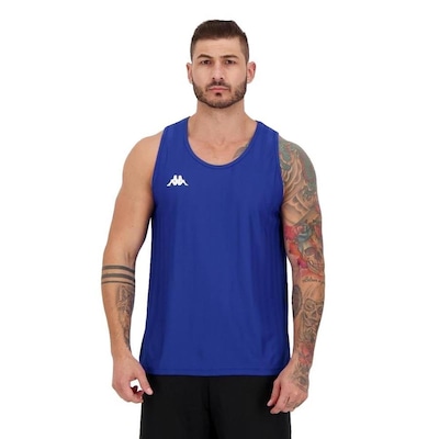 Camiseta Regata Kappa Montse Jacquard - Masculina - Foto 1
