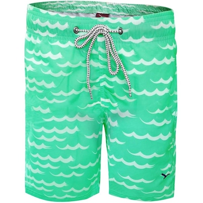 Shorts Alma de Praia Beach Tennis Gaivotas - Masculino - Foto 1