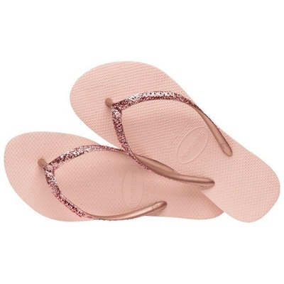 Chinelo Havaianas Slim Glitter Ii Ballet - Feminino - Foto 2