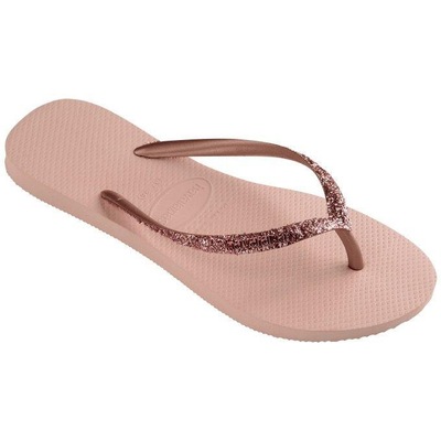 Chinelo Havaianas Slim Glitter Ii Ballet - Feminino - Foto 3