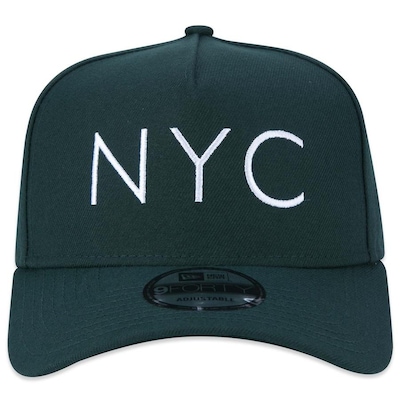 Boné Aba Curva New Era 9Forty A-Frame Nyc New York City - Snapback - Adulto - Foto 2