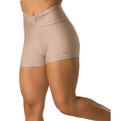 Short AVA Fitness Canelado - Feminino - Foto 5