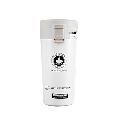 Copo Térmico com Tampa Gold Sports Thermique Aço Inoxidável 304 - 380ml - Foto 1