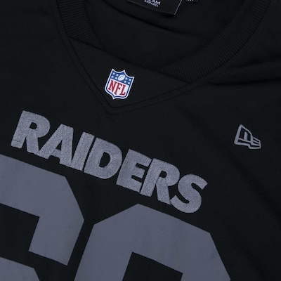 Camiseta New Era Jersey NFL Las Vegas Raiders Core - Masculina - Foto 3