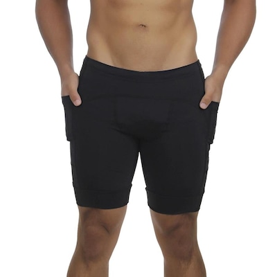 Bermuda de Compressão Ciclico Esportes Sport - Masculina - Foto 1
