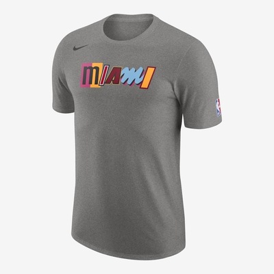 Camiseta Nike Miami Heat City Edition - Masculina - Foto 1
