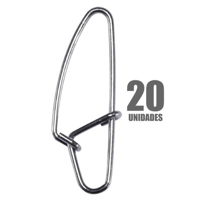 Snap para Pesca Pesca Brasil Reforçado Reforçado 0 17LBS - 20 unidades - Foto 2