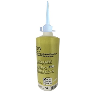Silicone Líquido Para Esteira Rythmoon Densidade 200 - 1 Litro - Foto 2