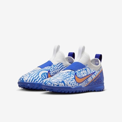 Chuteira Society Nike Jr Zoom Mercurial Vapor 15 Academy CR7 - Infantil - Foto 5