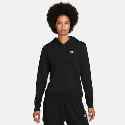 Blusão com Capuz Nike Sportswear Club Fleece - Feminino - Foto 1