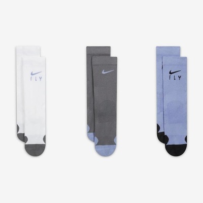 Par de Meias Cano Alto Nike Elite - 3 Pares - Foto 2