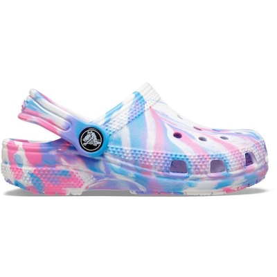 Sandália Crocs Classic Marbled Clog - Feminino - Foto 1