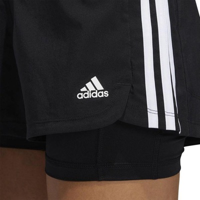 Shorts adidas Pacer 3-Stripes - Feminino - Foto 2