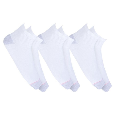 Kit Meias Hanes Cano Curto 5186 - 3 Pares - 37 a 44 - Unissex - Foto 2