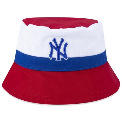 Chapéu Bucket New Era MLB New York Yankees Tricolor - Infantil - Foto 2
