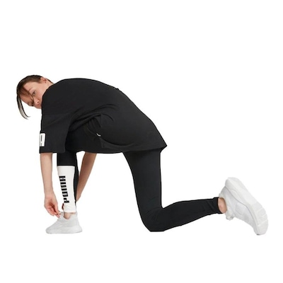 Calça Legging Puma Power Colorblock - Feminina - Foto 4