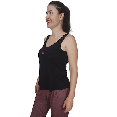 Camiseta Regata Speedo Texturizada Poliamida - Feminina - Foto 3