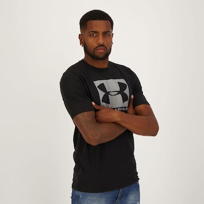 Camiseta Under Armour Boxed Sportstyle - Masculina - Foto 5