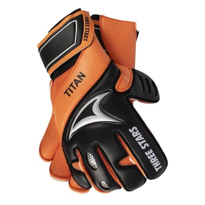 Luvas de Goleiro de Campo Three Stars Titan L - Adulto - Foto 3