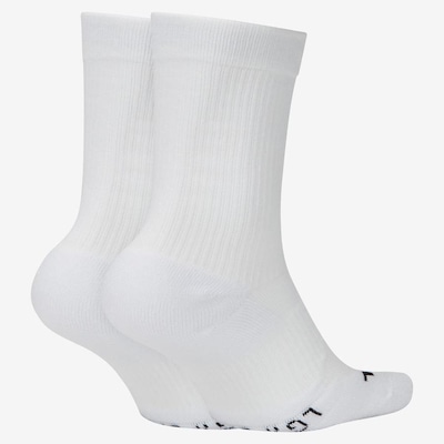Kit de Meias Cano Médio NikeCourt Multiplier Cushioned - Adulto - 2 Pares - Foto 2