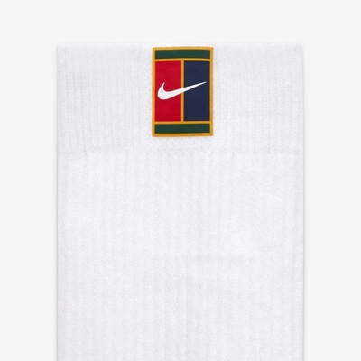 Kit de Meias Cano Médio NikeCourt Multiplier Cushioned - Adulto - 2 Pares - Foto 4